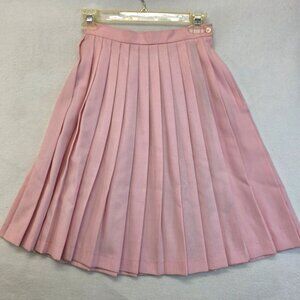 Vintage Lord Isaacs Kick Midi Skirt 6 Pink USA Fairycore 90s Romantic Deadstock